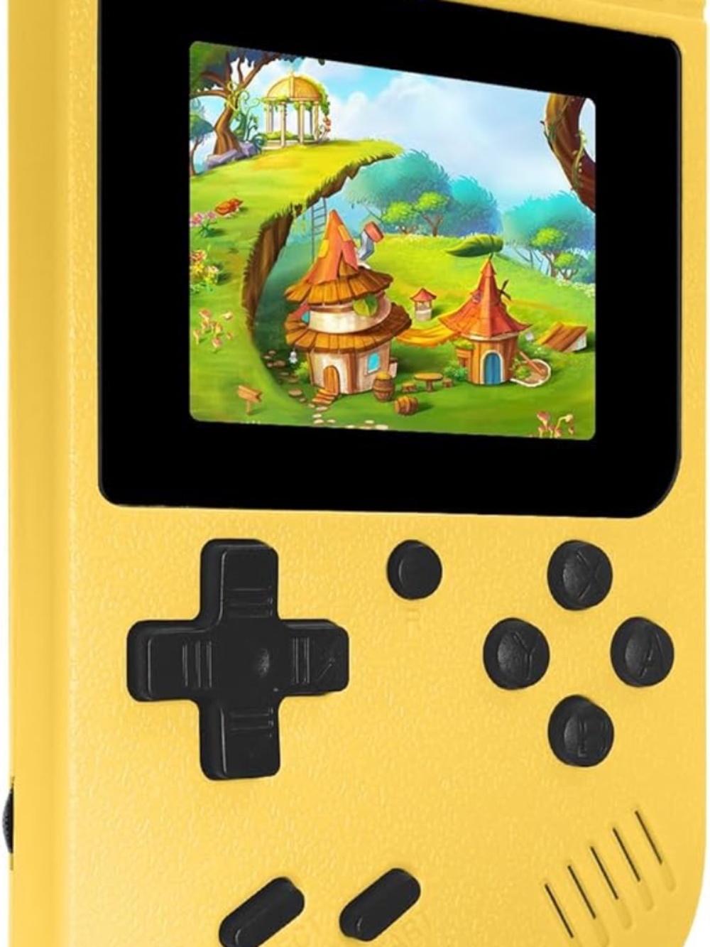 Retro FC Handheld Game Console - Yellow